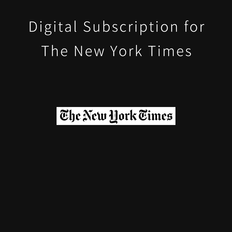 New York Times Washington Post Digital Subscription 1 Year Service